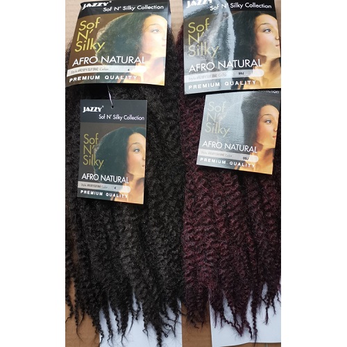 Jazzy Afro Natural Sof N' Silky Twist Braid